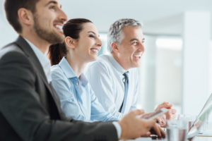 Business people having a meeting in the office