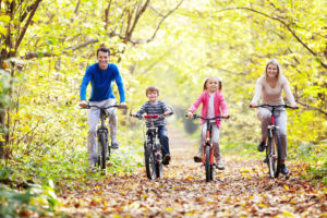 Wellness, Physically active family